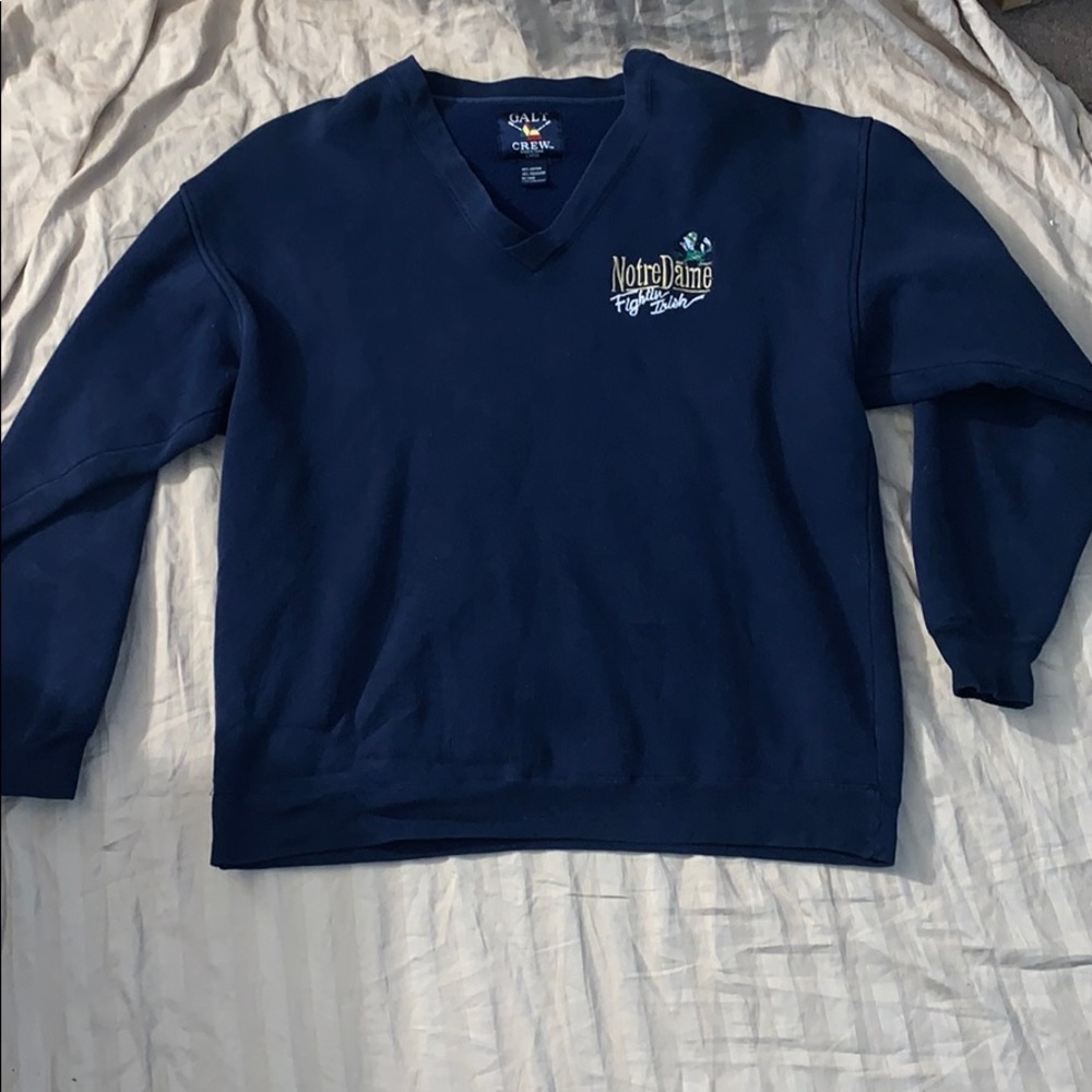 Vintage Galt Crew Fighting Irish Crew Neck🔴